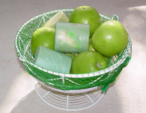 green apple soap